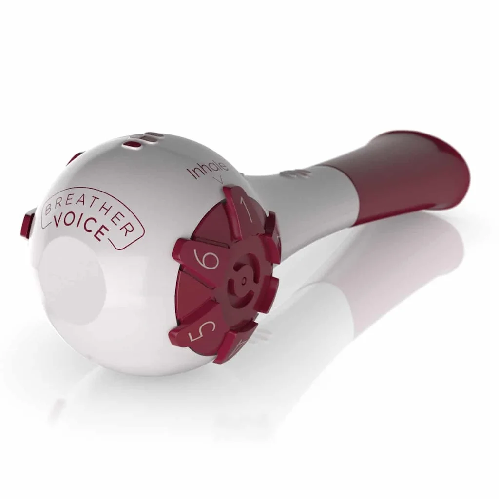 The Breather Voice – compact trainer for speech therapy and vocal rehab