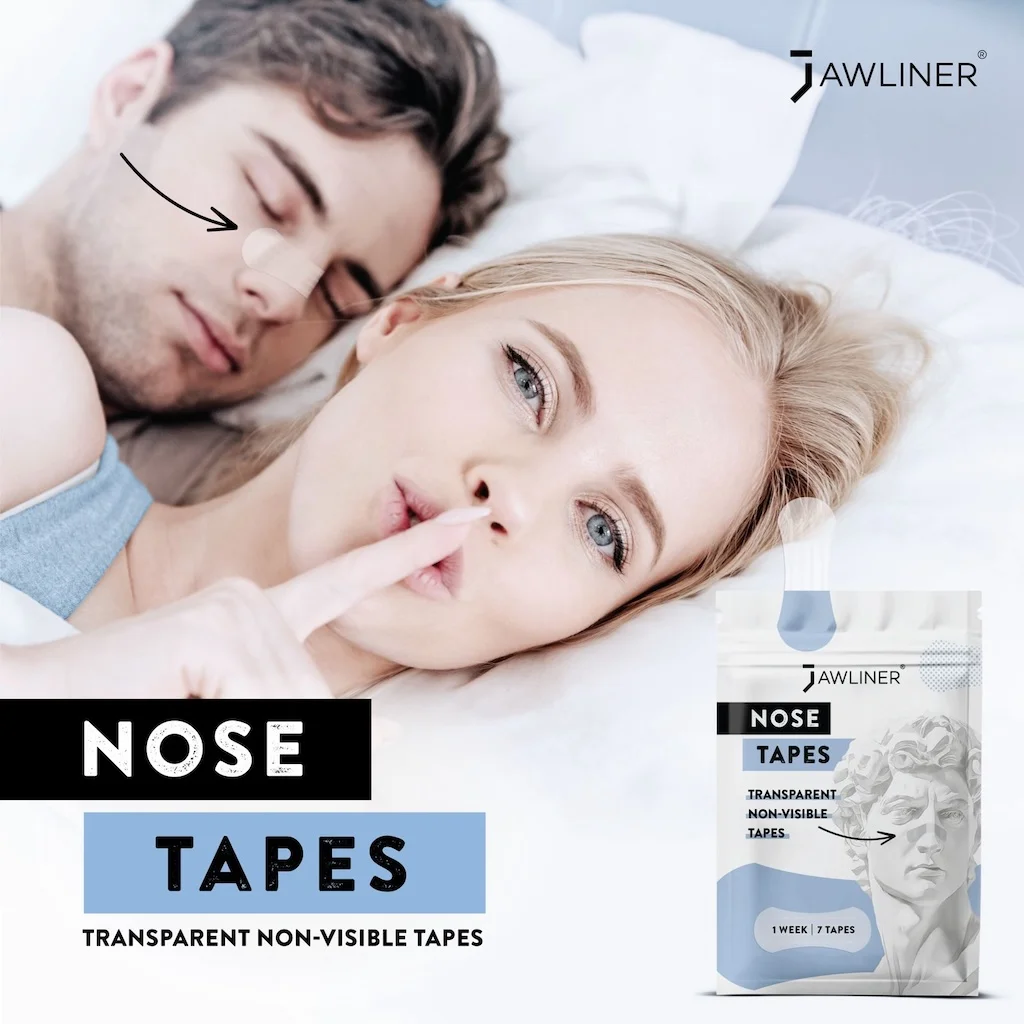 flexible and adhesive strips for improving nasal airflow and reducing snoring
