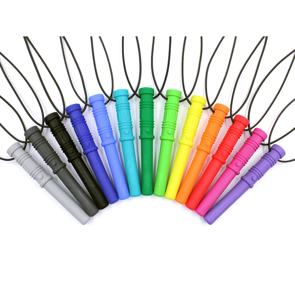 Logicana-ARK-chewelry-chew necklace-sensory chew necklace-chew toy for humans-chew necklace for adults-chewy necklace autism