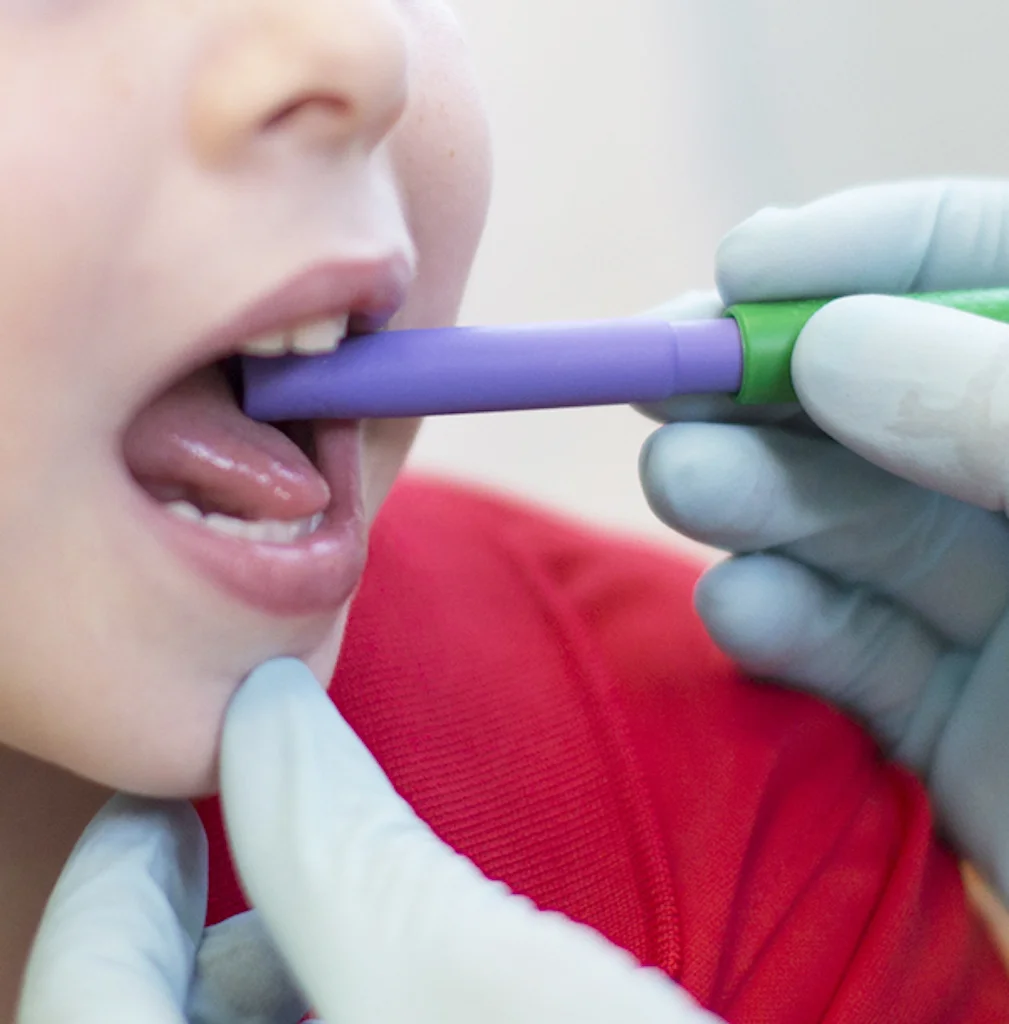 ARK Tubo da masticare liscio – strumento vuoto per masticazione funzionale, integrazione sensoriale