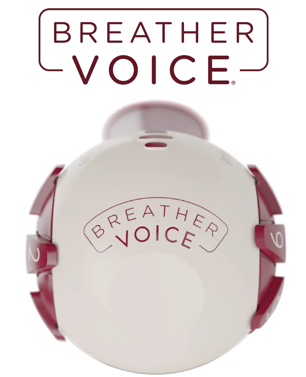 The Breather Voice breathing trainer – for voice, breath, and swallowing exercises