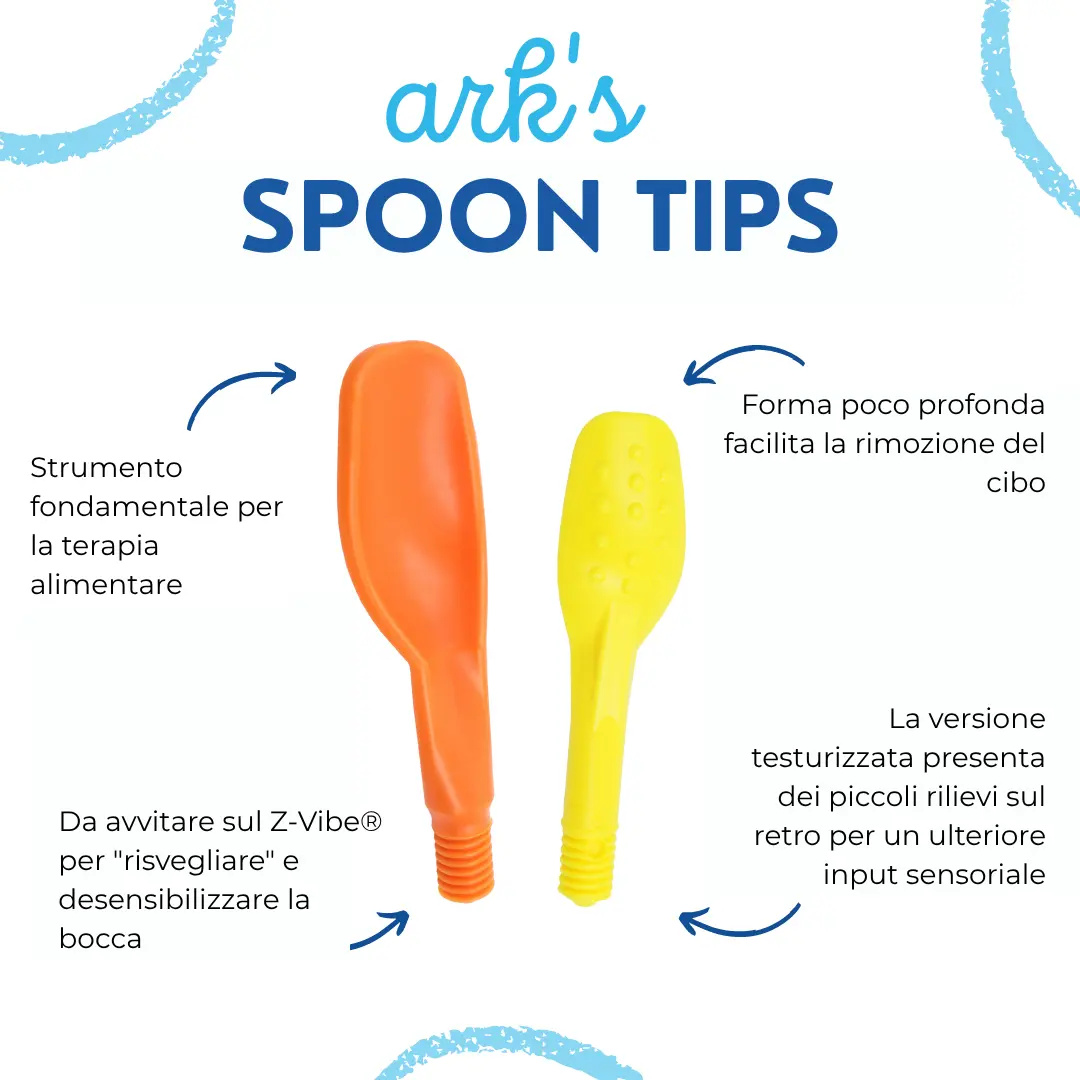 ARK Cucchiaio piccolo – materiale medico certificato e privo di BPA e lattice