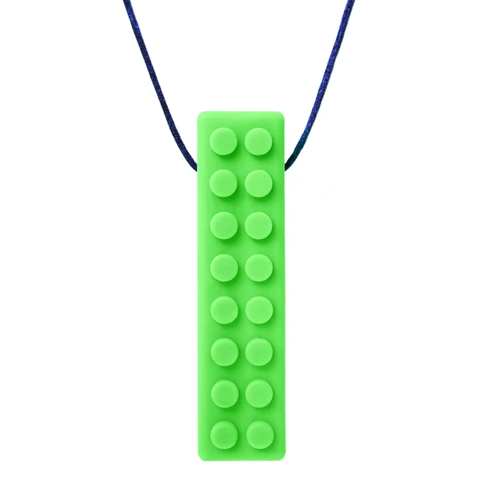 Logicana-ARK's Brick Stick® Textured Chew Necklace-chew necklace-nail biting-pencil chewing-oral fidget