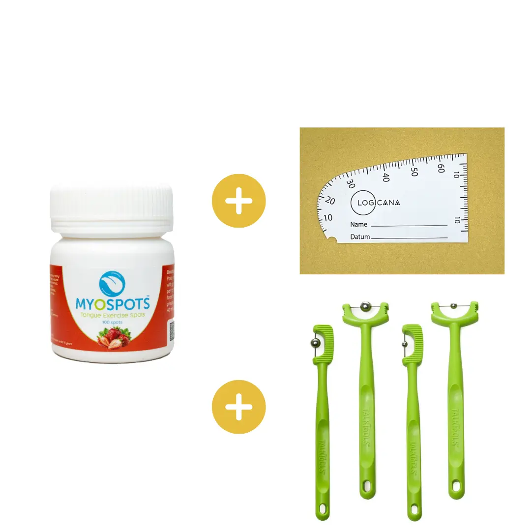 Logicana-Frenotomy Set-tongue resting position-jaw grading-oral motor skills