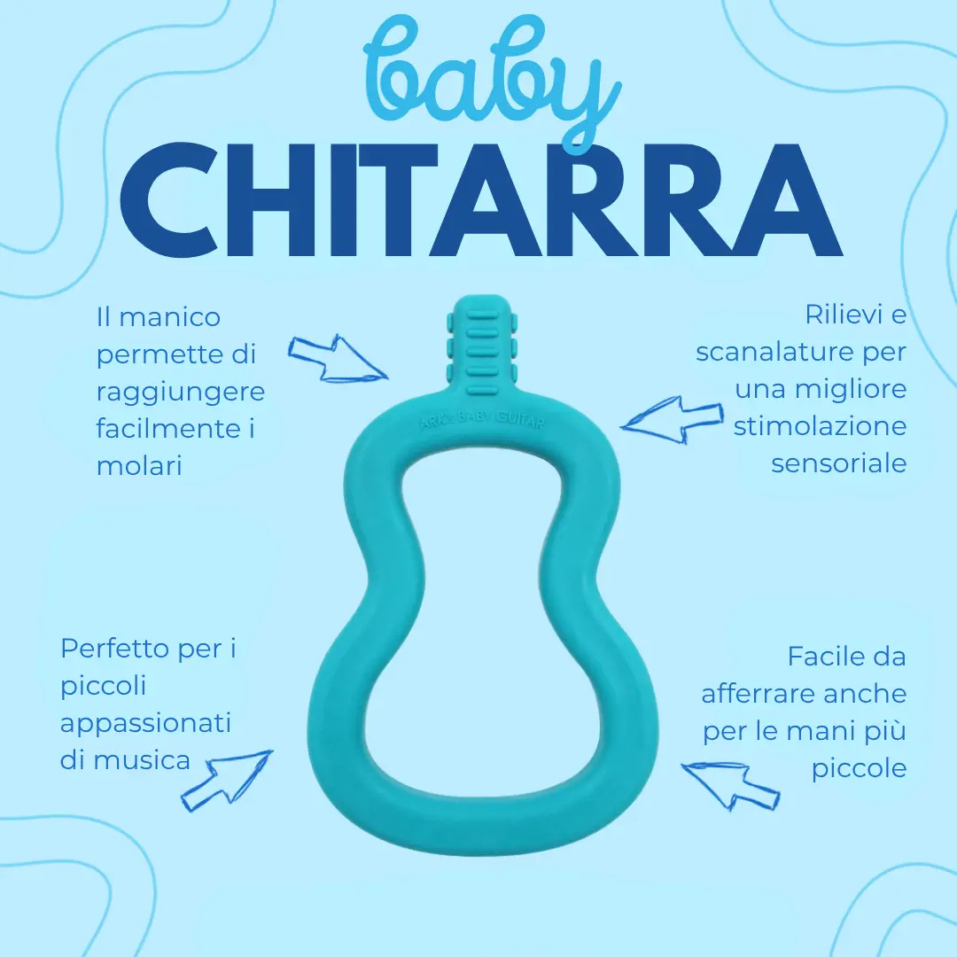 ARK Baby Chitarra – in mano al bebè, forma facile da afferrare