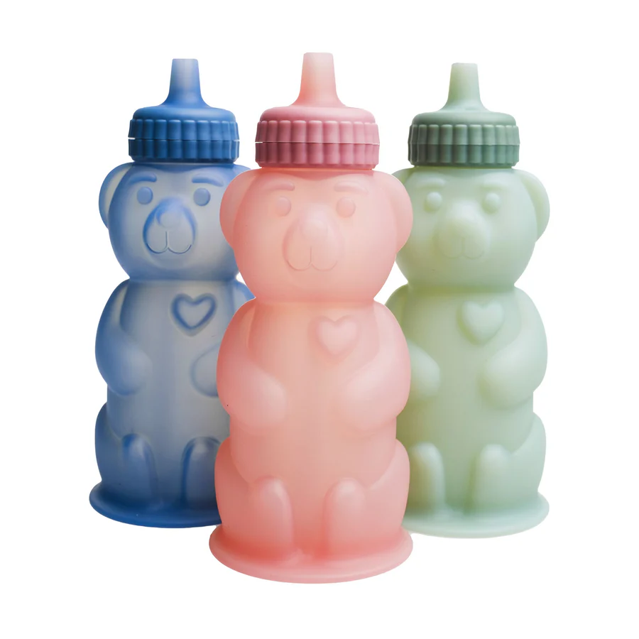 TalkTools® Honey Bear Silicone Bottle