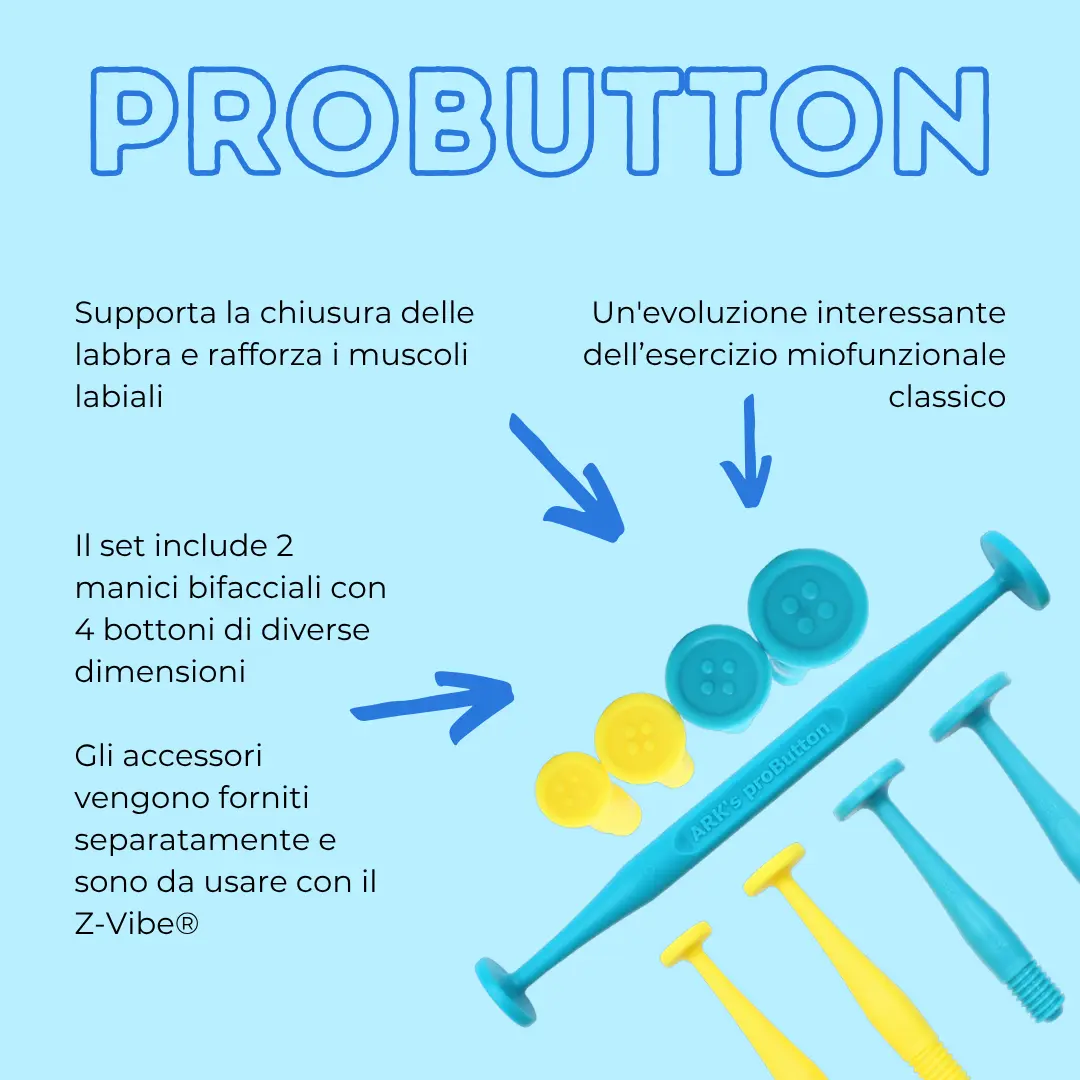 ARK Set punte bottoni – piccolo Ø 1,5 cm per allenamento progressivo