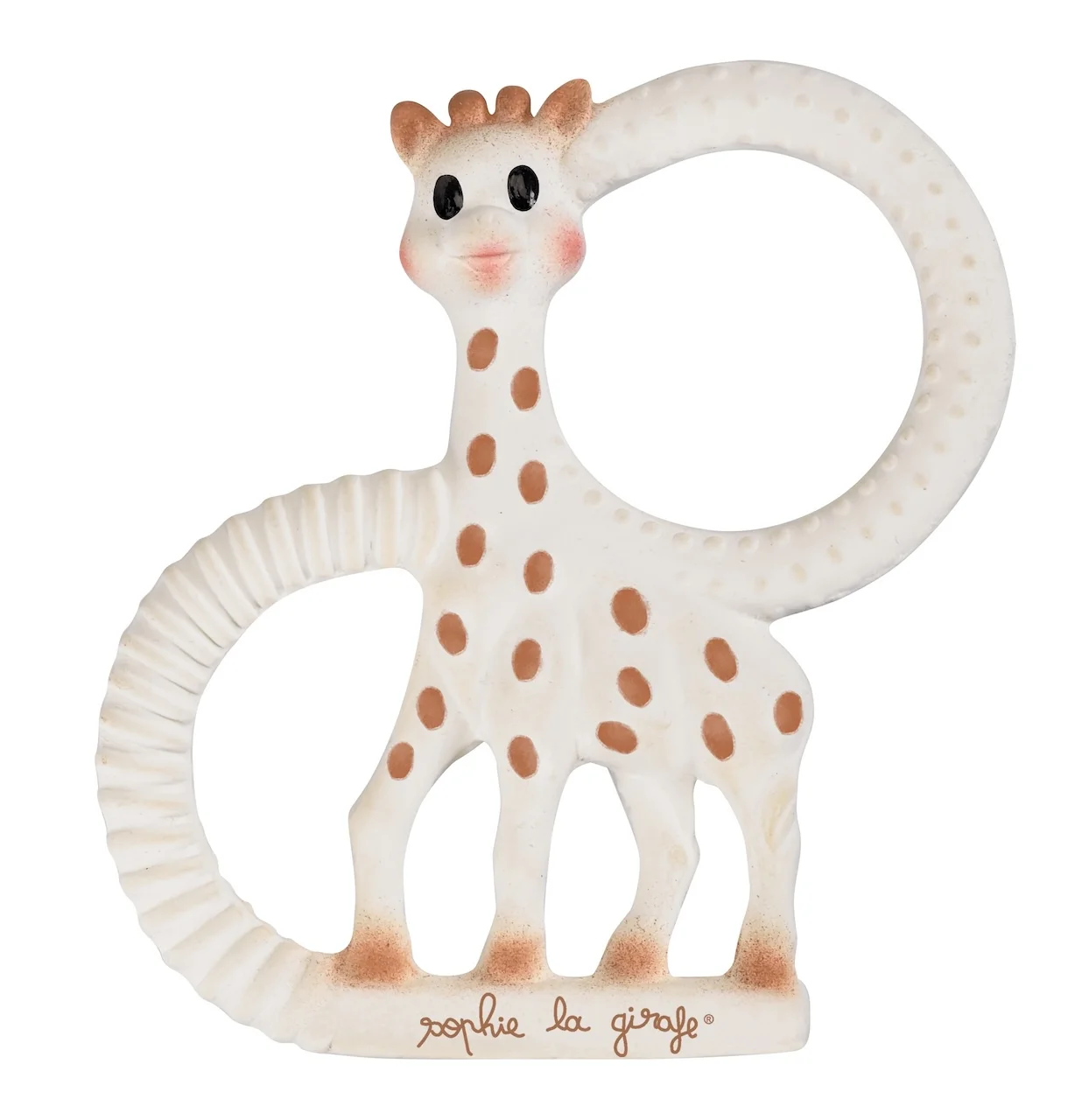 Sustainable baby teething toy Sophie la girafe