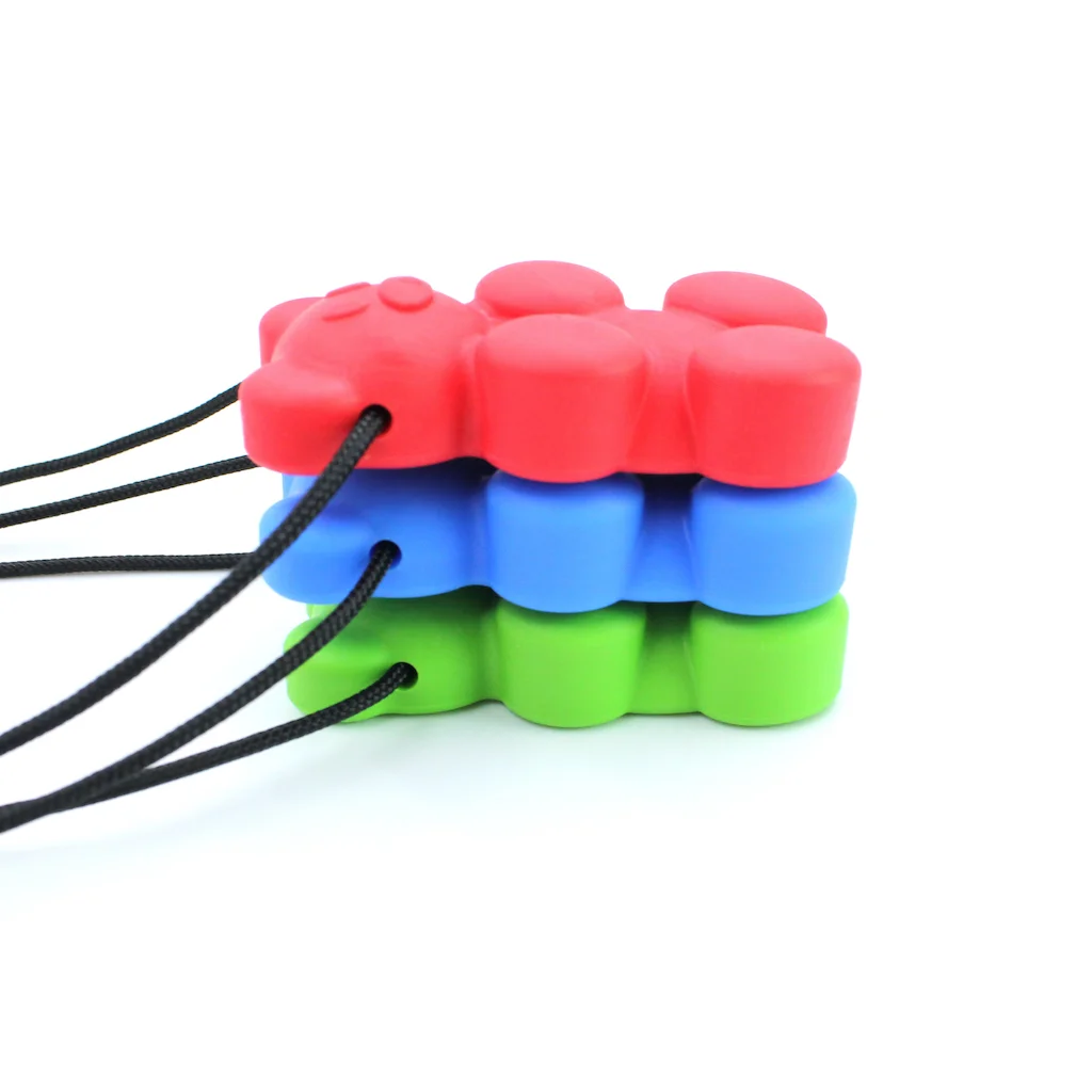 Logicana-ARK's Gummy Bear Chew Necklace-chewing-oral awareness-jaw strength-oral motor skills-sensory input