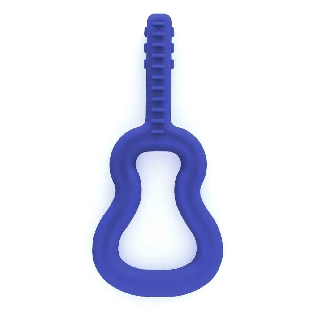 Chitarra ARK – vista frontale del chew a forma di chitarra con stelo lungo