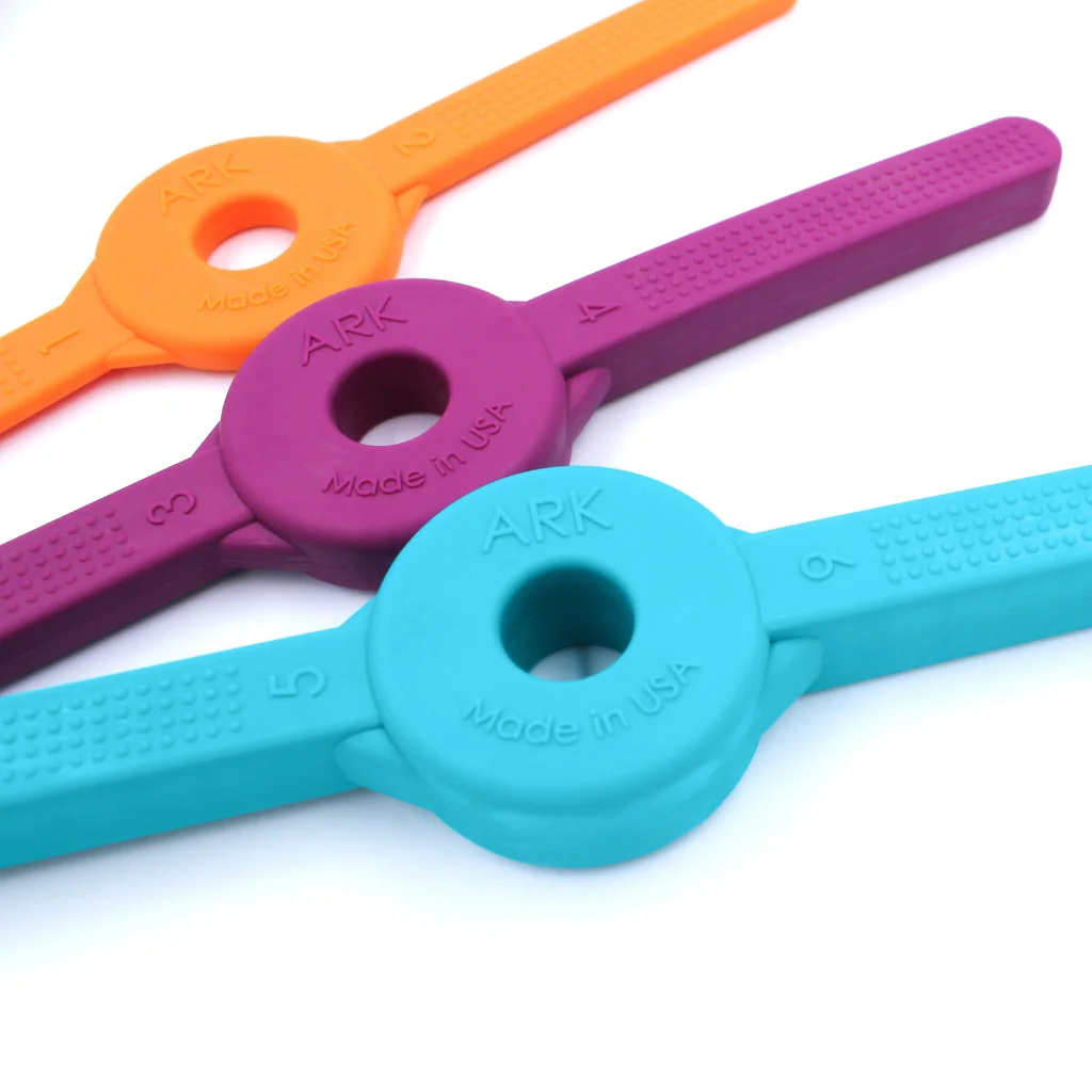 ark blocchi morso graduazione stabilità mandibola 6 bracci arancione magenta turchese 3mm 6mm 7mm 10mm 13mm 15mm terapia miofunzionale logopedia