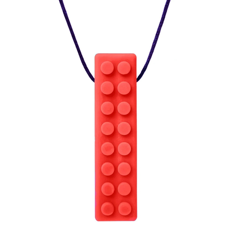Logicana-ARK's Brick Stick® Textured Chew Necklace-chew necklace-nail biting-pencil chewing-oral fidget