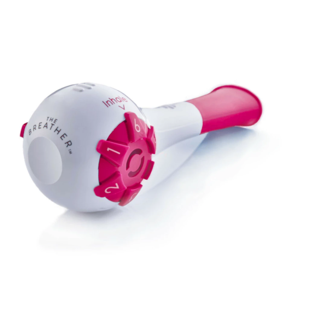 The Breather in pink – for speech therapy, COPD & rehab