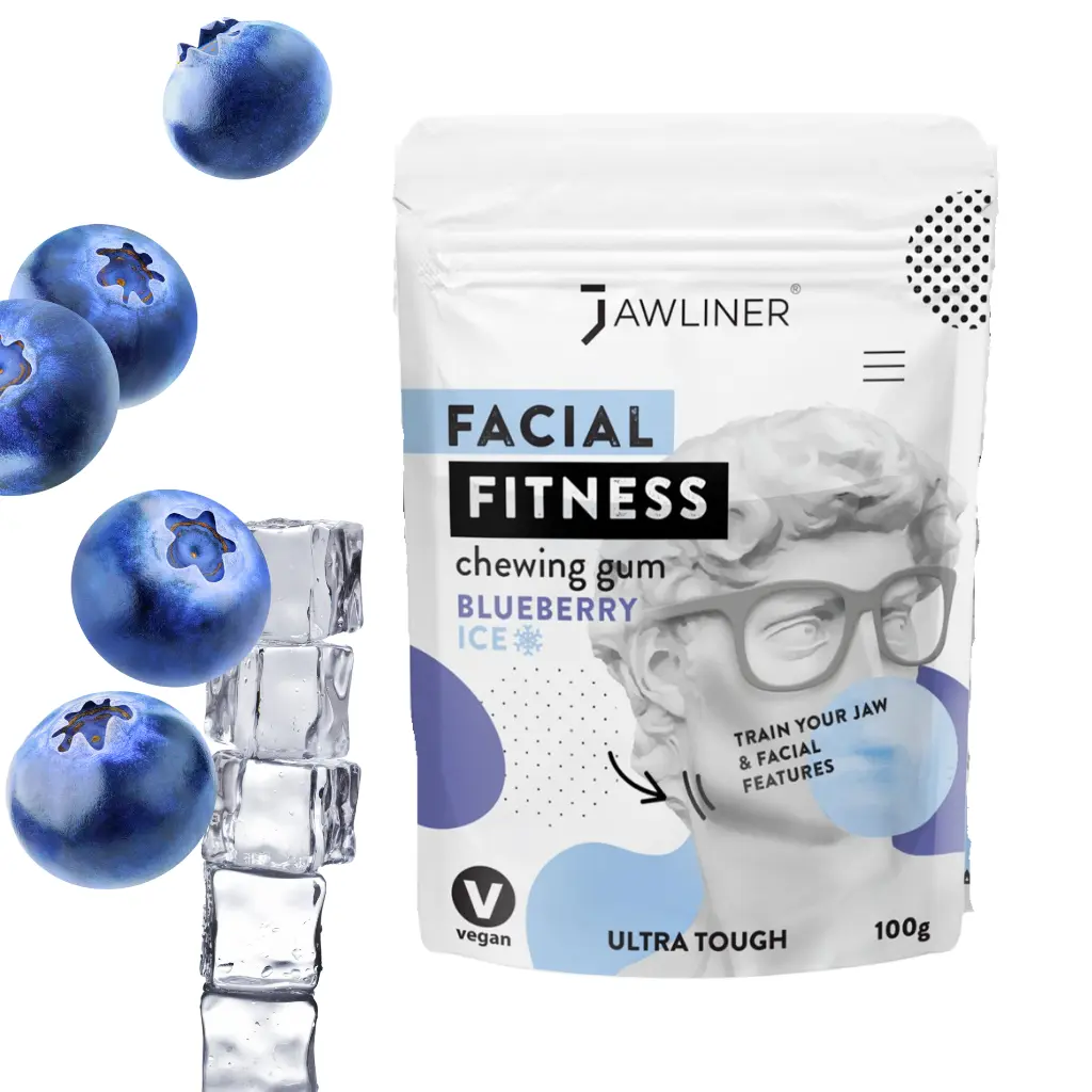 Jawline-jawline trainer-jaw muscles-facial muscels-chewing gum-facial fitness