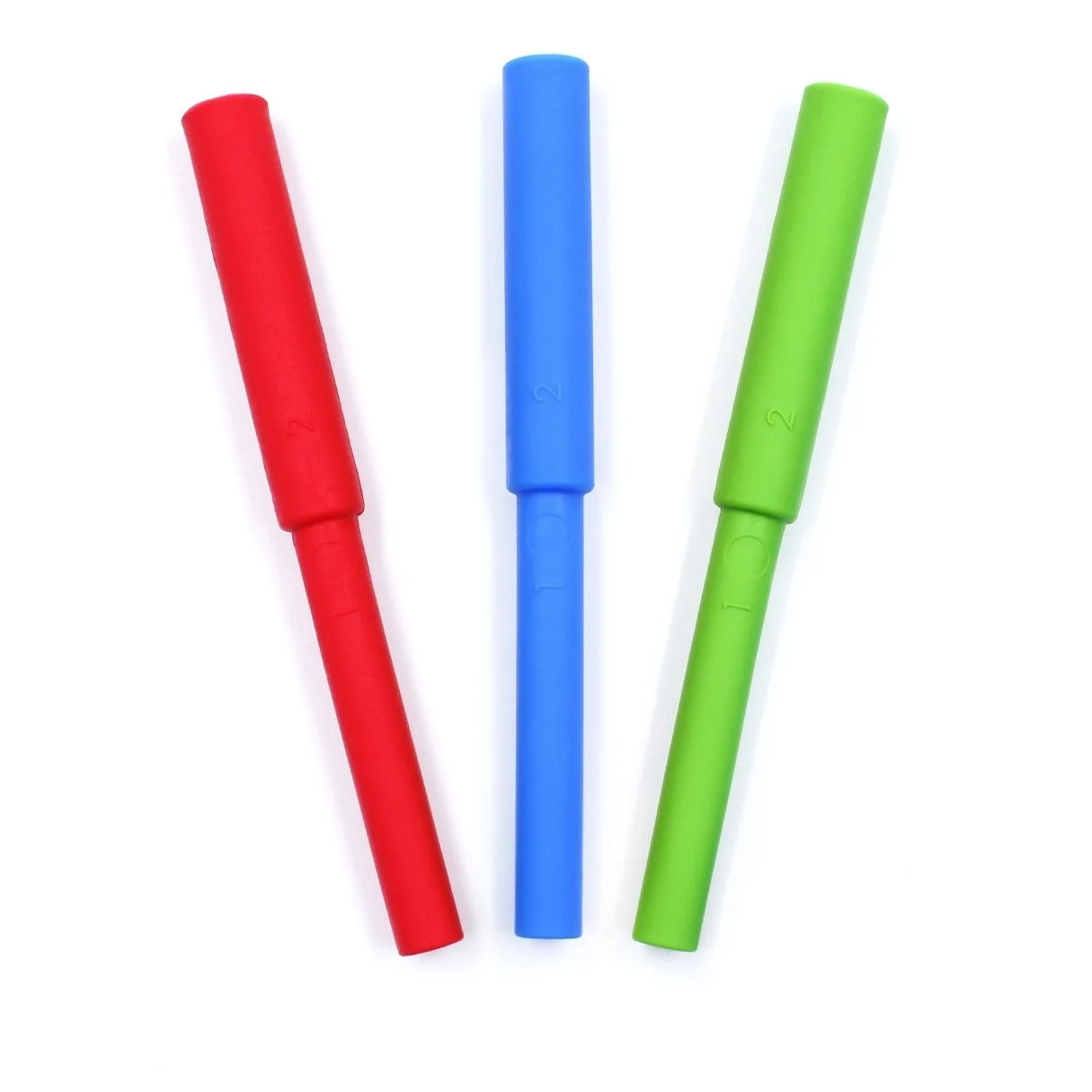 ARK Bite Tube Smooth – hollow silicone chew tool with smooth surface for oral motor input, ideal for building jaw strength and chewing skills