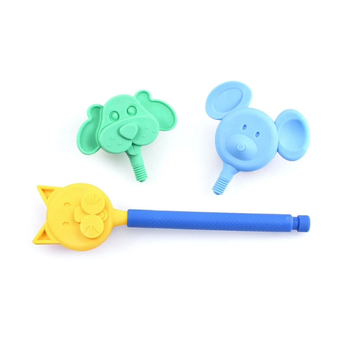 ARK Animal Tip Kit – set of mouse, dog, and cat tips for the Z-Vibe, designed to support jaw grading, lip closure, and sensory engagement