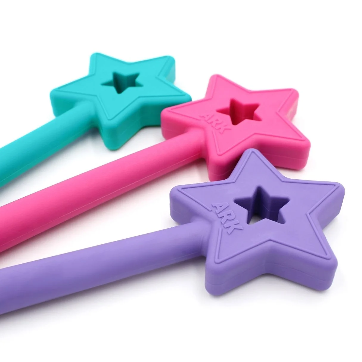 ARK Fairy Princess Chewy – wand-shaped silicone chew necklace designed for kids to support self-regulation, focus, and oral sensory input