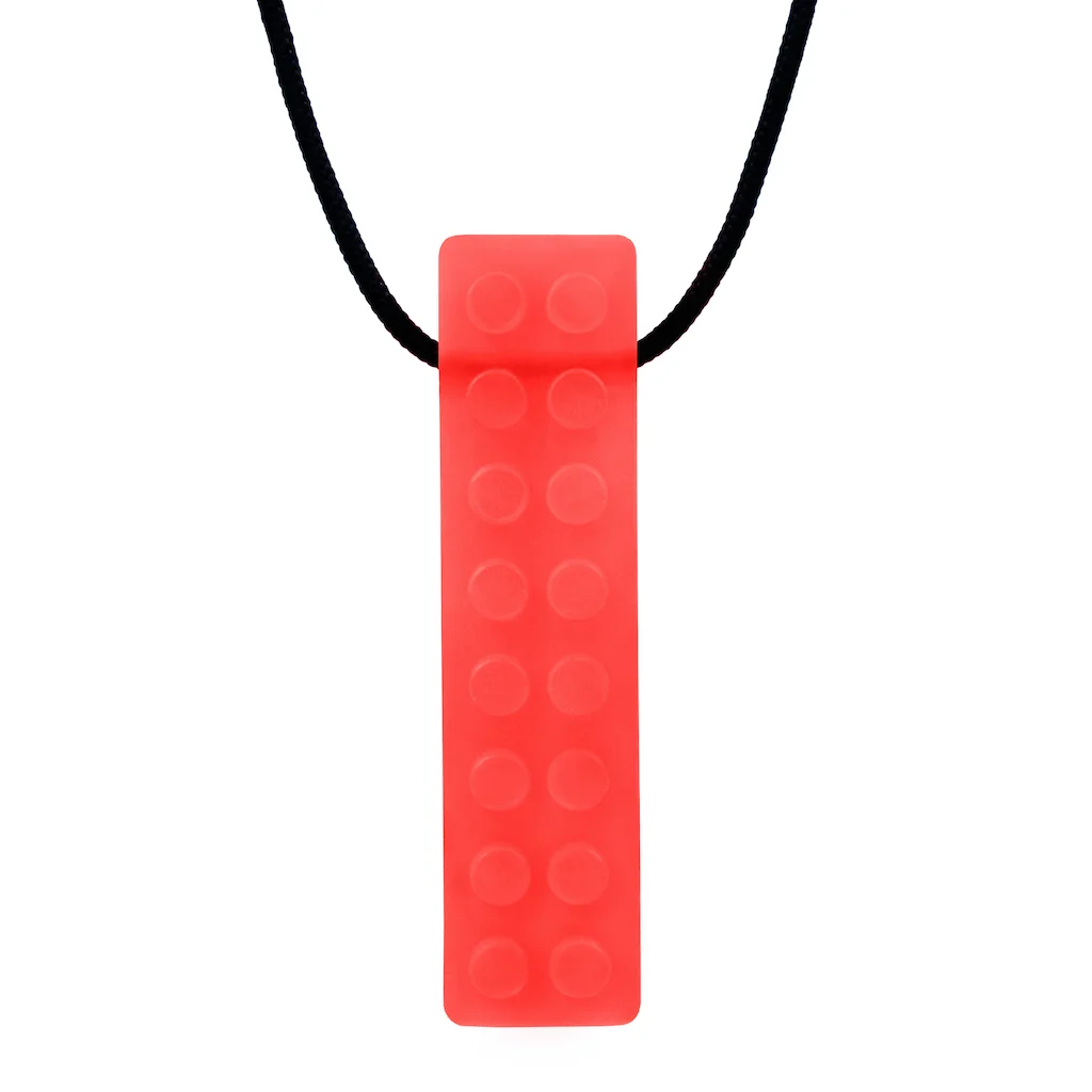 Logicana-ARK's Brick Stick® Textured Chew Necklace-chew necklace-nail biting-pencil chewing-oral fidget
