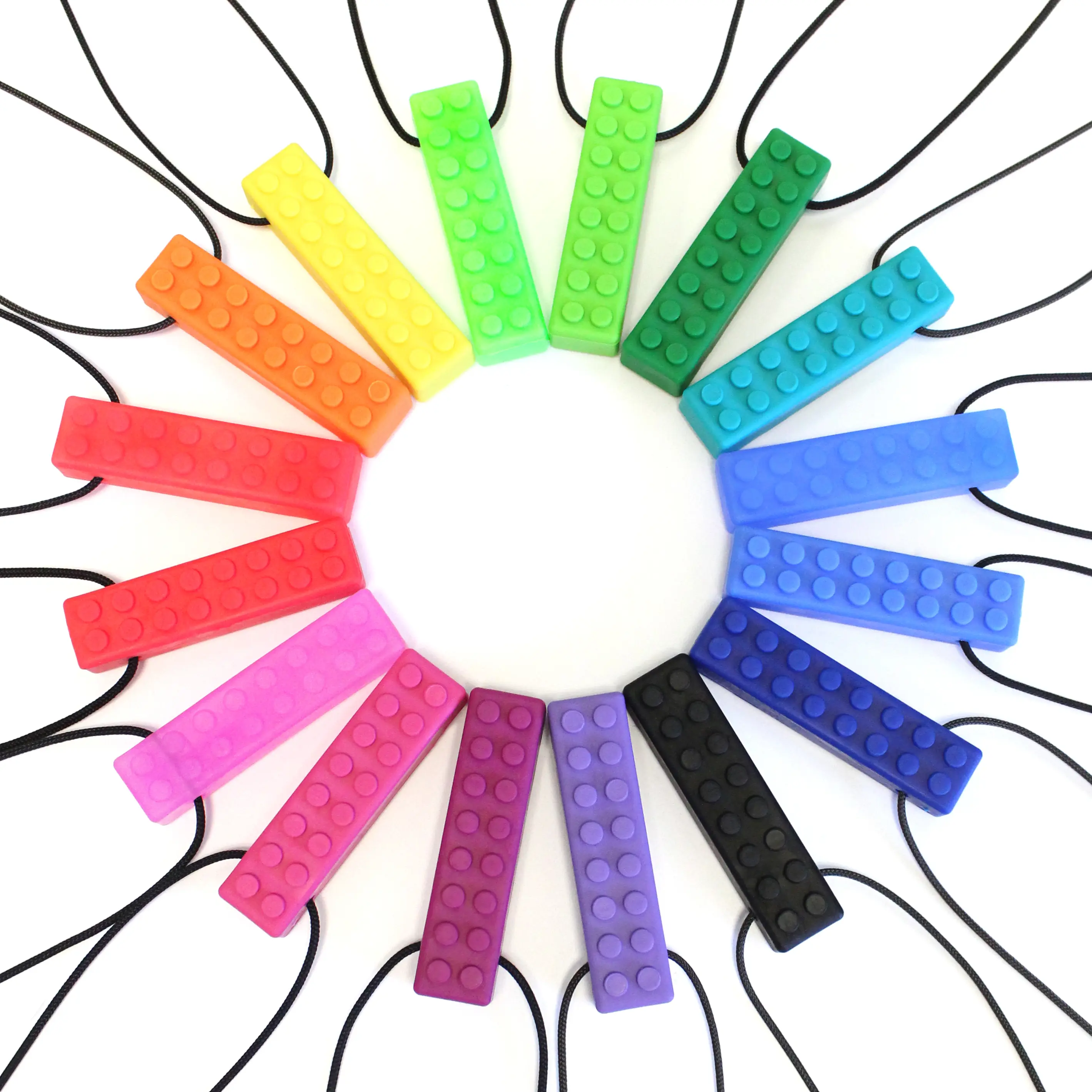 Logicana-ARK's Brick Stick® Textured Chew Necklace-chew necklace-nail biting-pencil chewing-oral fidget