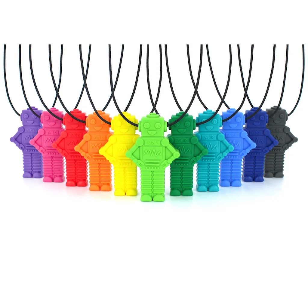 Tixiyu Collana da masticare, set da 5 collane sensoriali in silicone per uso alimentare, per dentizione, bastoni masticabili in silicone per Tixiyu Collana da masticare, set da 5 collane sensoriali in silicone per uso alimentare, per dentizione, bastoni masticabili in silicone per