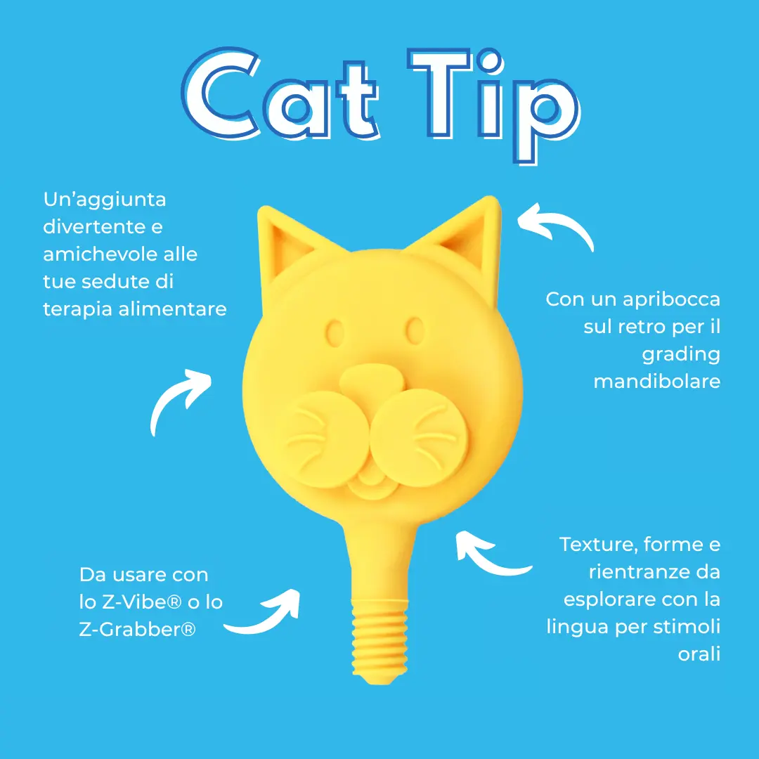 ARK Punta Animale Gialla Gatto – supporto alla graduazione mandibolare
