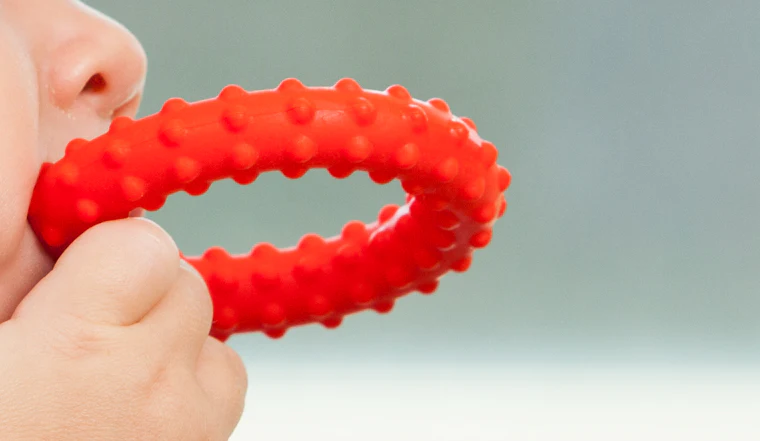 Chewy Tubes Chewy Q anello dentizione per sviluppo orale