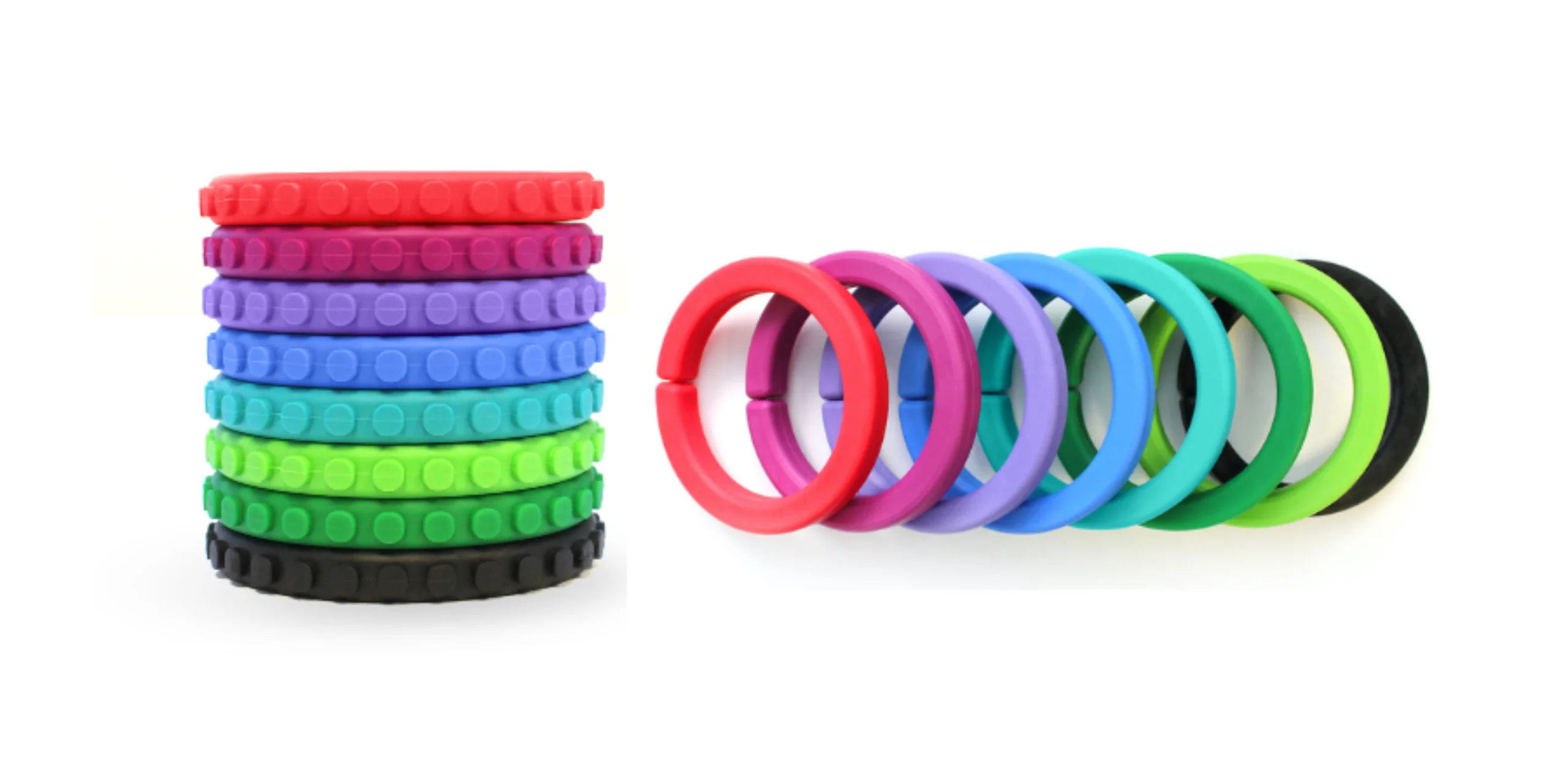 WanderGo Collane Da Masticare In Silicone - Set 4 Pezzi Per WanderGo Collane Da Masticare In Silicone - Set 4 Pezzi Per