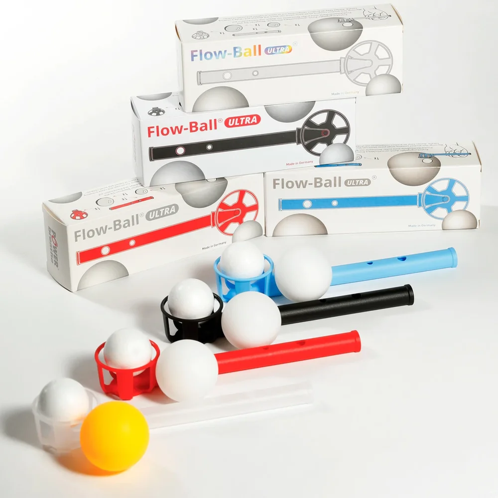 Flow-Ball ULTRA® con confezione e contenuto