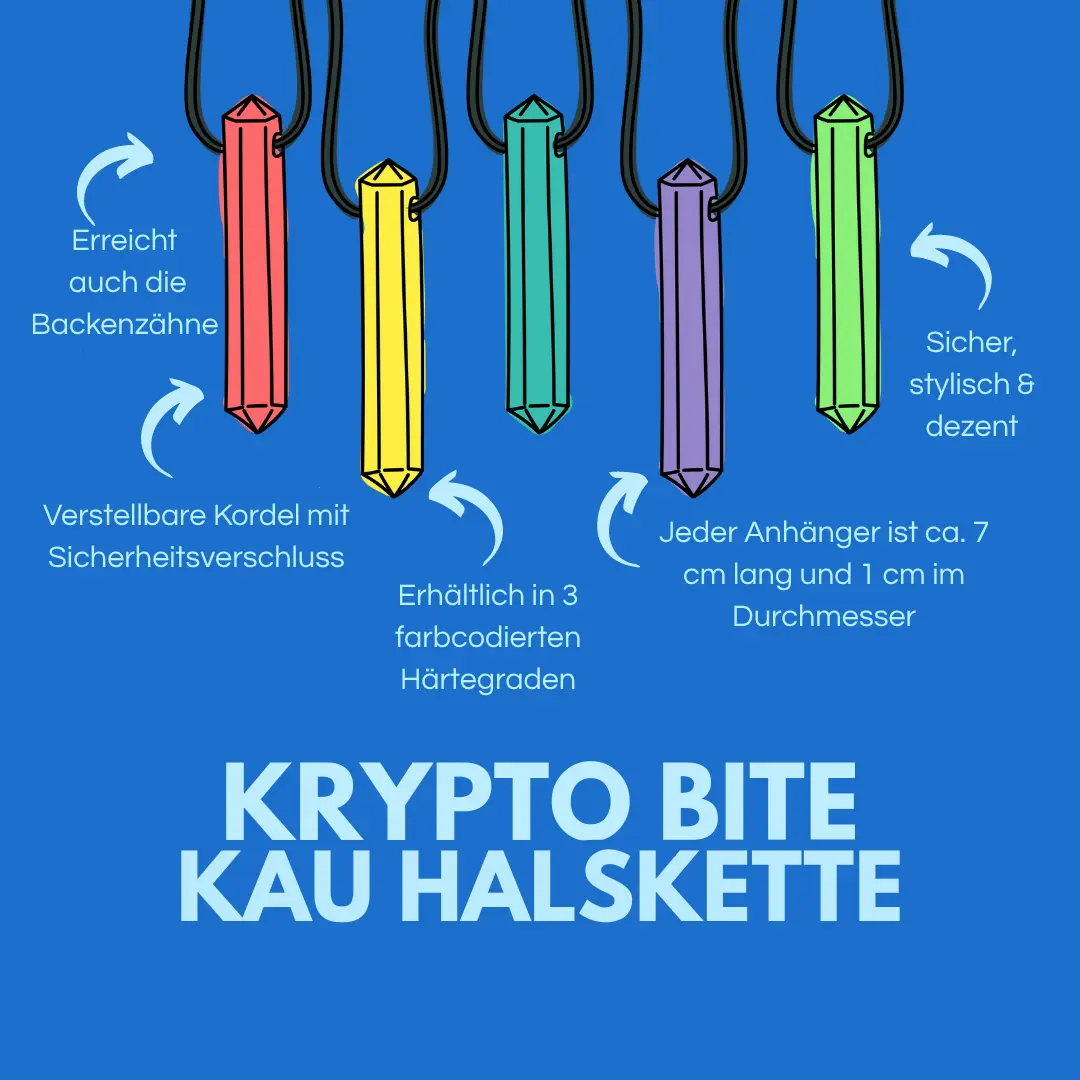 ARK Krypto Bite collana xxt rigida profilo per forte masticazione deglutizione viscerale disturbo miofunzionale