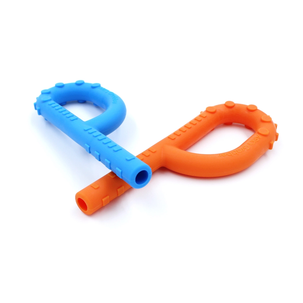handheld chews-oral motor chew tool-oral fidget-jaw strenght-oral motor skills-grasping toy-autism-speech therapy