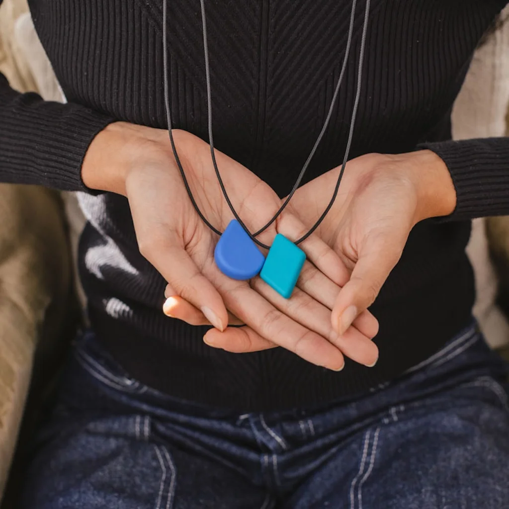 ARK Teardrop Chew Necklace – discreet sensory chew tool for adults and teens