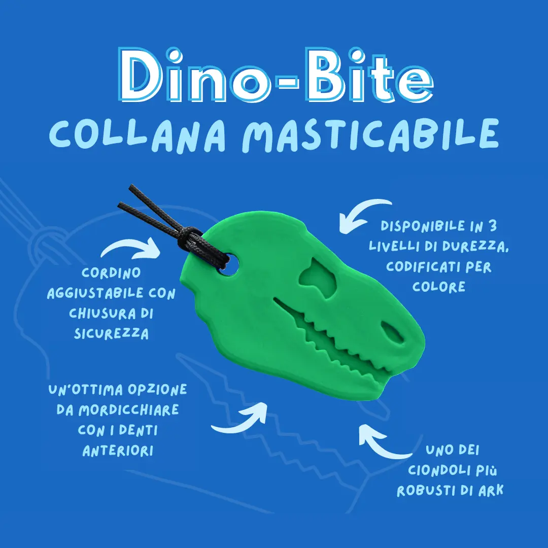 ARK Dino Bite testa T Rex XXT duro vista frontale molto resistente per masticazione intensa forte