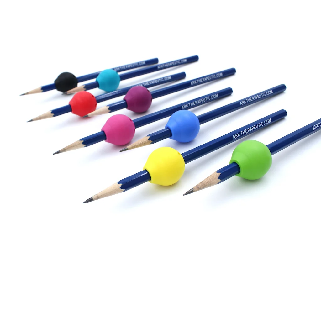 Topper Masticabili Per Matite - Set Di 3 In Silicone, Per Bambini E Topper Masticabili Per Matite - Set Di 3 In Silicone, Per Bambini E